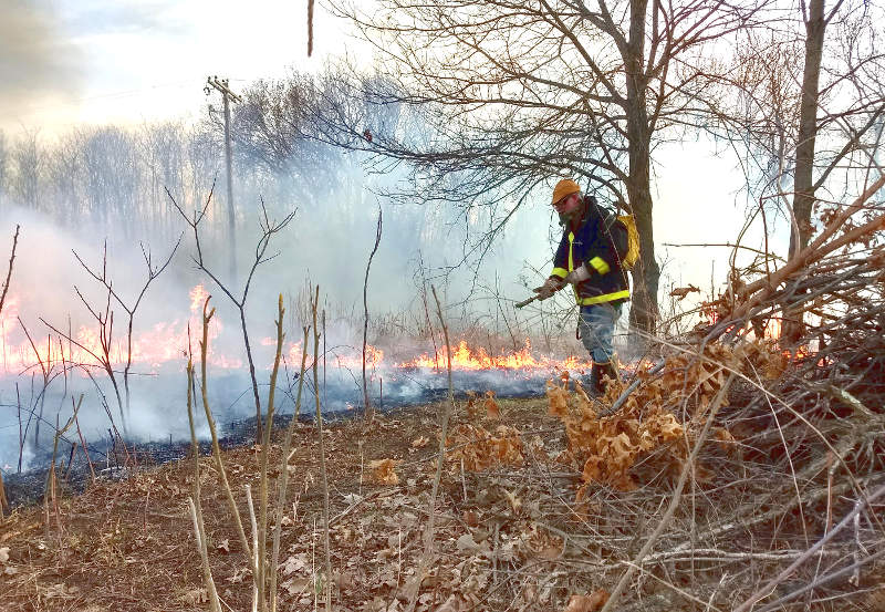 guarding head fire